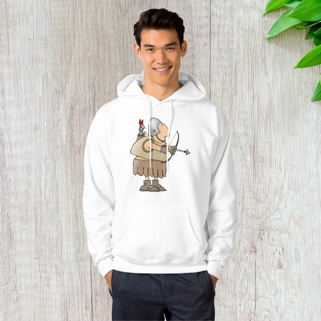 Mediaeval Archer Warrior Funny Knight with Bow Hoodie (Creator Uploaded)
