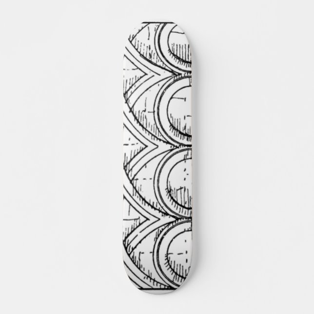Mediaeval Architecture Skateboard (Front)