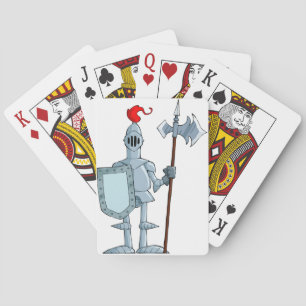 Mediaeval Armour Knight Character Playing Cards