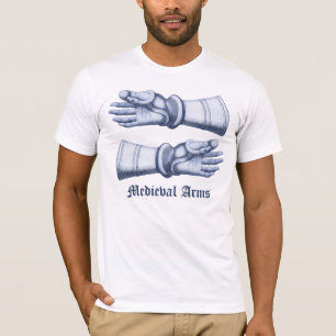 Mediaeval Arms & Armour  - Hands in Gauntlets T-Shirt