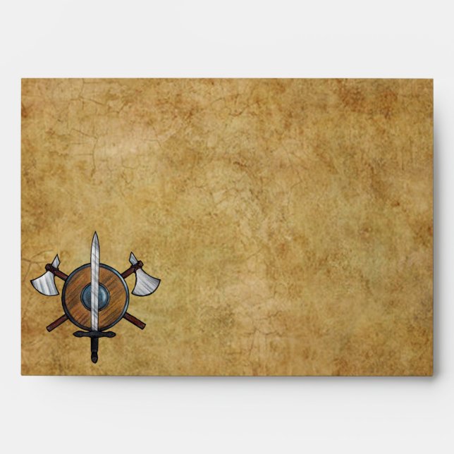 Mediaeval Arms Envelopes (Front)