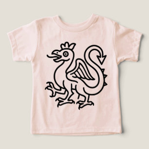 Mediaeval Basilisk Sigil Fantasy Heraldry Mythical