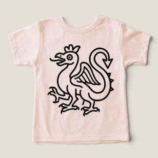 Mediaeval Basilisk Sigil Fantasy Heraldry Mythical