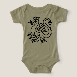 Mediaeval Basilisk Sigil Fantasy Heraldry Mythical