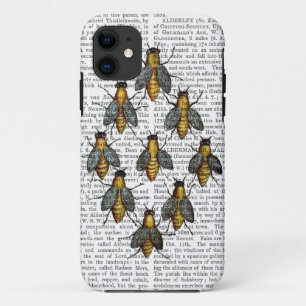 Mediaeval Bees 2 Case-Mate iPhone Case