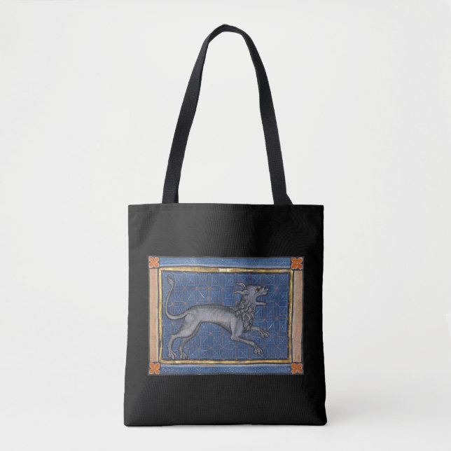 Mediaeval Bestiary Hyena c. 1270 Tote Bag (Front)