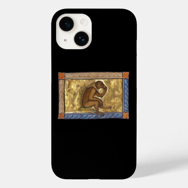Mediaeval Bestiary Monkey c. 1270 Case-Mate iPhone Case (Back)
