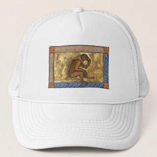Mediaeval Bestiary Monkey c. 1270 Trucker Hat
