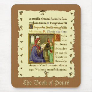 Mediaeval Book of Hours Mouse Pad