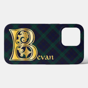 Mediaeval Botanical Decorative Capital B iPhone 13 Pro Case