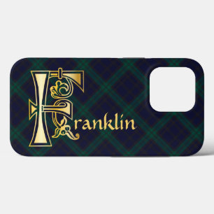 Mediaeval Botanical Decorative Capital F iPhone 13 Pro Case