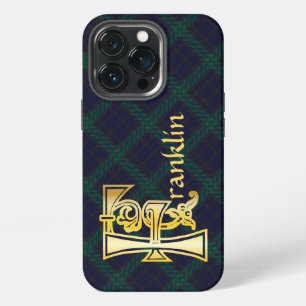 Mediaeval Botanical Decorative Capital F iPhone 13 Pro Case