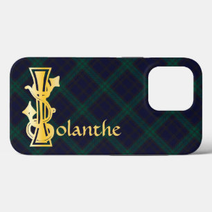 Mediaeval Botanical Decorative Capital I iPhone 13 Pro Case
