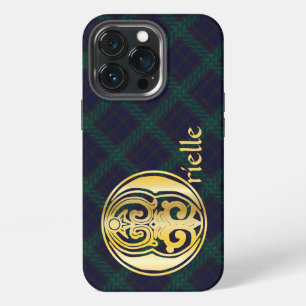 Mediaeval Botanical Decorative Capital O iPhone 13 Pro Case