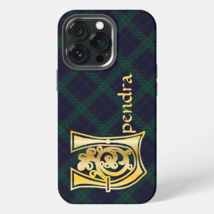 Mediaeval Botanical Decorative Capital U iPhone 13 Pro Case