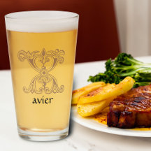 Mediaeval Botanical Decorative Capital X