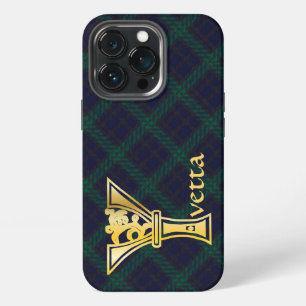 Mediaeval Botanical Decorative Capital Y iPhone 13 Pro Case