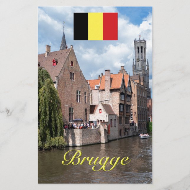 Mediaeval Brugge - Pro Photo Stationery (Front)