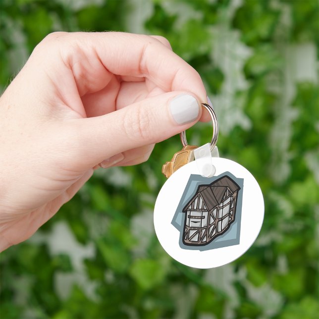 Mediaeval Building Key Ring (Creator Uploaded)