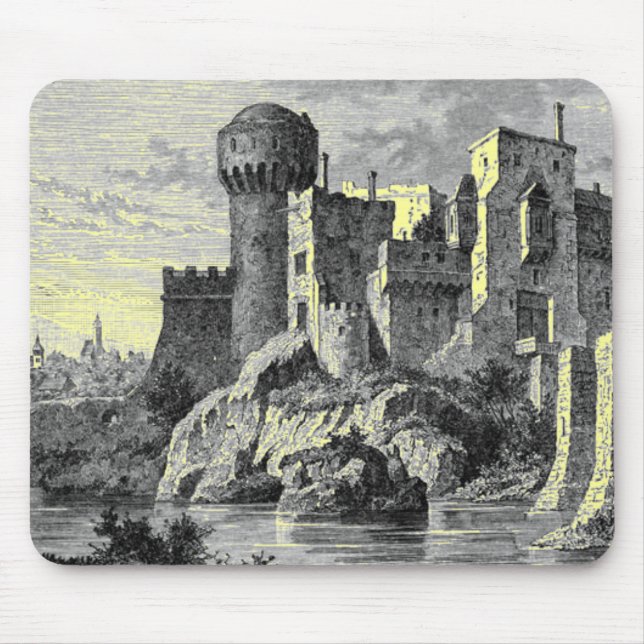 Mediaeval Castle Mouse Pad (Front)