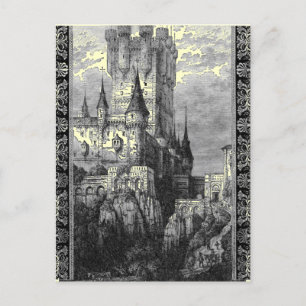 Mediaeval Castle Postcard