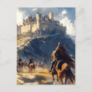 Mediaeval Castle Postcard