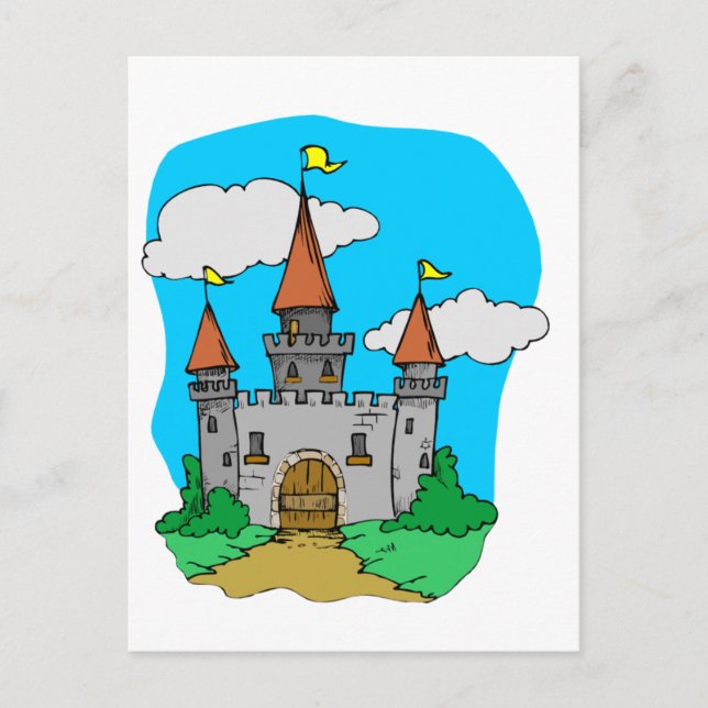 Mediaeval Castle Postcard (Front)
