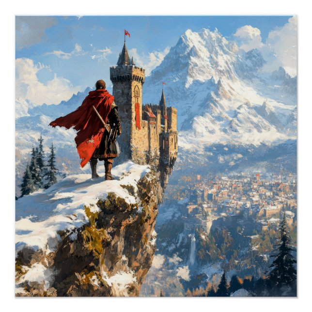 Mediaeval Castle Poster (Front)