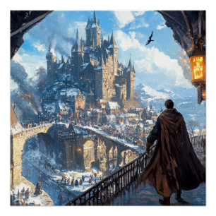 Mediaeval Castle Poster