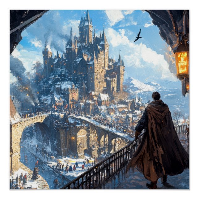 Mediaeval Castle Poster (Front)