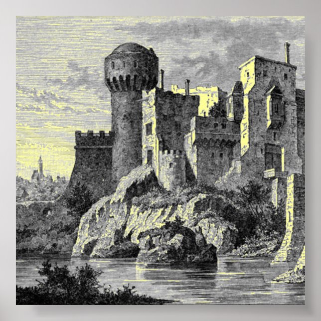 Mediaeval Castle Poster (Front)