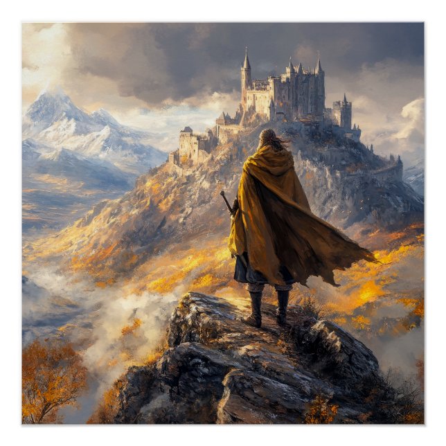 Mediaeval Castle Poster (Front)