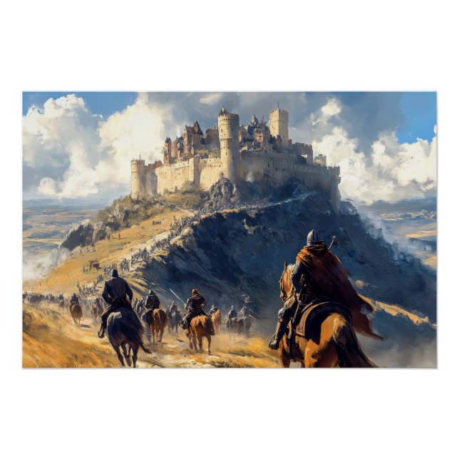 Mediaeval Castle Poster (Front)