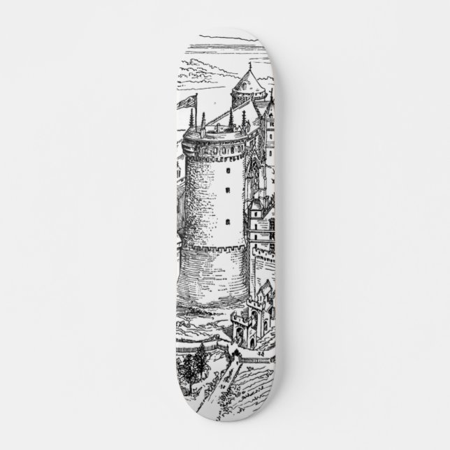 Mediaeval Castle Skateboard (Front)