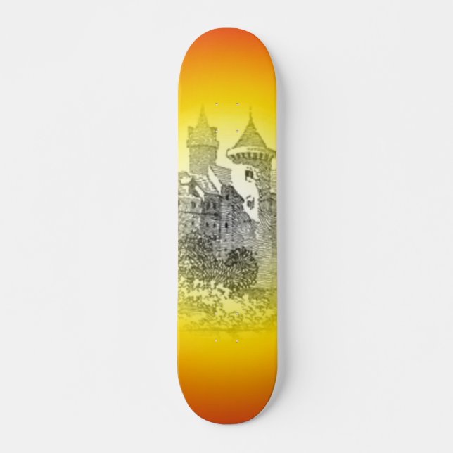 Mediaeval Castle Skateboard (Front)