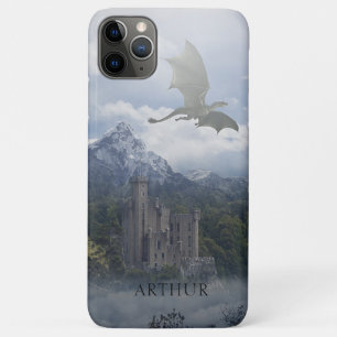 Mediaeval Castle With Dragon - Personalised Case-Mate iPhone Case