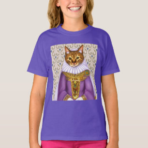 Mediaeval Cat Maiden Kid's Tee