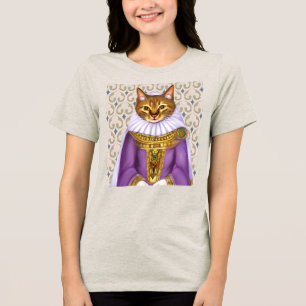 Mediaeval Cat Maiden Tri-Blend Shirt