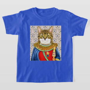 Mediaeval Cat Prince Kid's Tee   