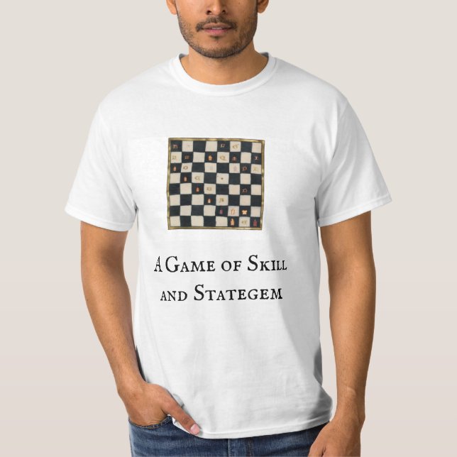 Mediaeval Chess T-Shirt (Front)