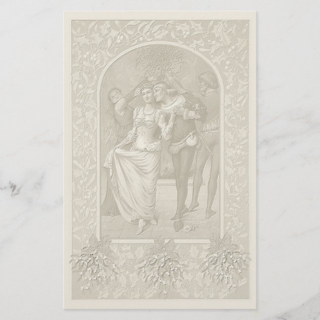 Mediaeval Christmas Stationery (Front)