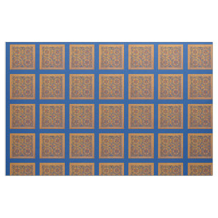 Mediaeval circles fabric