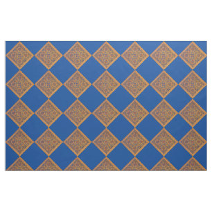 Mediaeval circles fabric