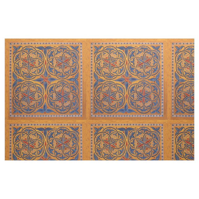 Mediaeval circles fabric (Fat Quarter)