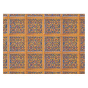 Mediaeval circles tablecloth