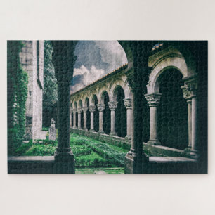 Mediaeval cloister jigsaw puzzle