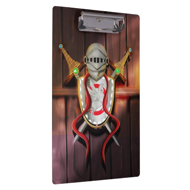 Mediaeval Coat of arms Clipboard (Right)