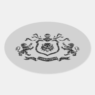 Mediaeval Coat of Arms - Sticker
