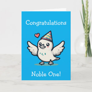 Mediaeval Congratulations Noble Achievement Card