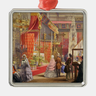Mediaeval Court, designed by Pugin, plate 40 from Metal Tree Decoration